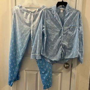 VS Blue Pajama Set